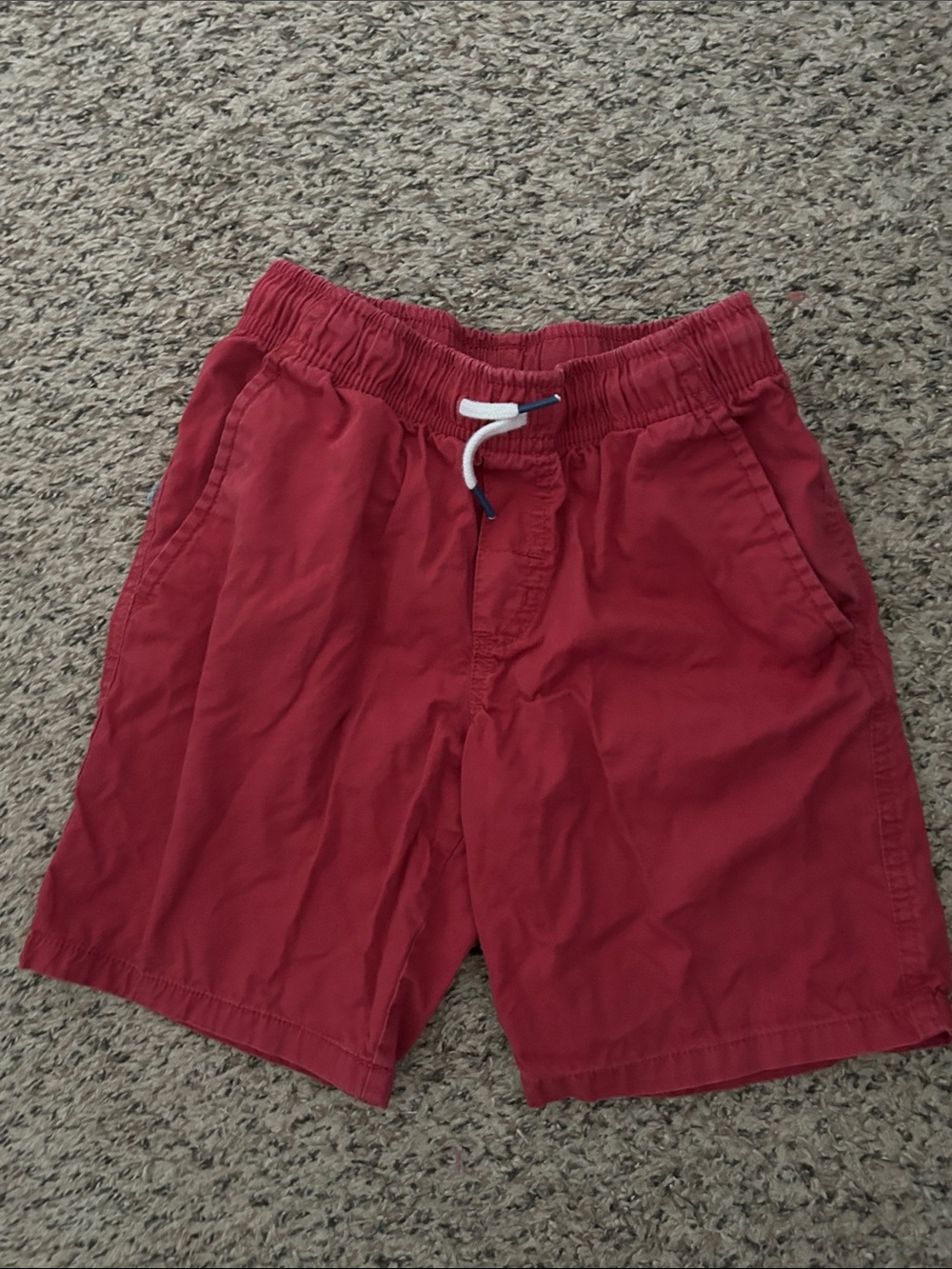 Boys size 8 Cat & Jack faded red shorts - best shorts ever!